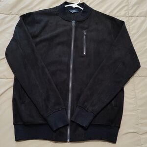 Men's Black Bomber Jacket